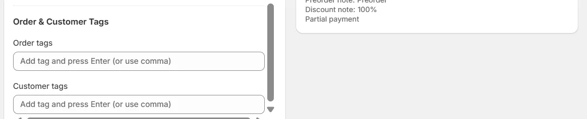 Screenshot: Loyalty or remarketing flows
